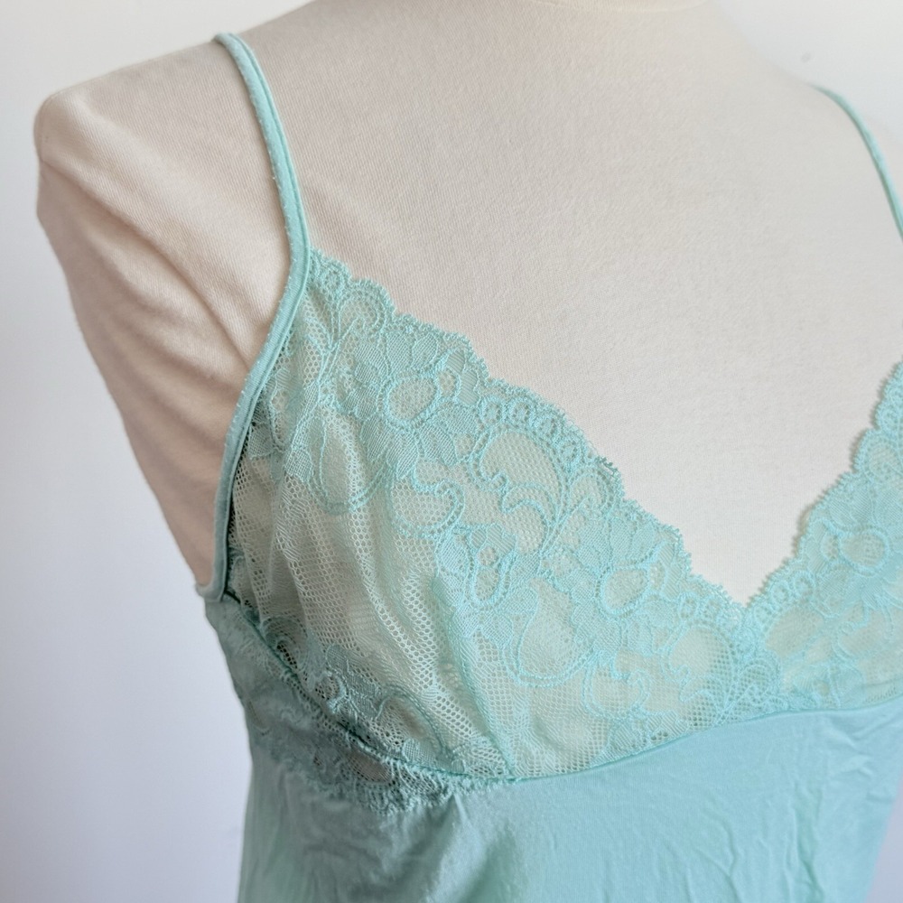 Victorias Secret Lace Babydoll‎ Nightie Women L Y2K Coquette Lingerie Pastel